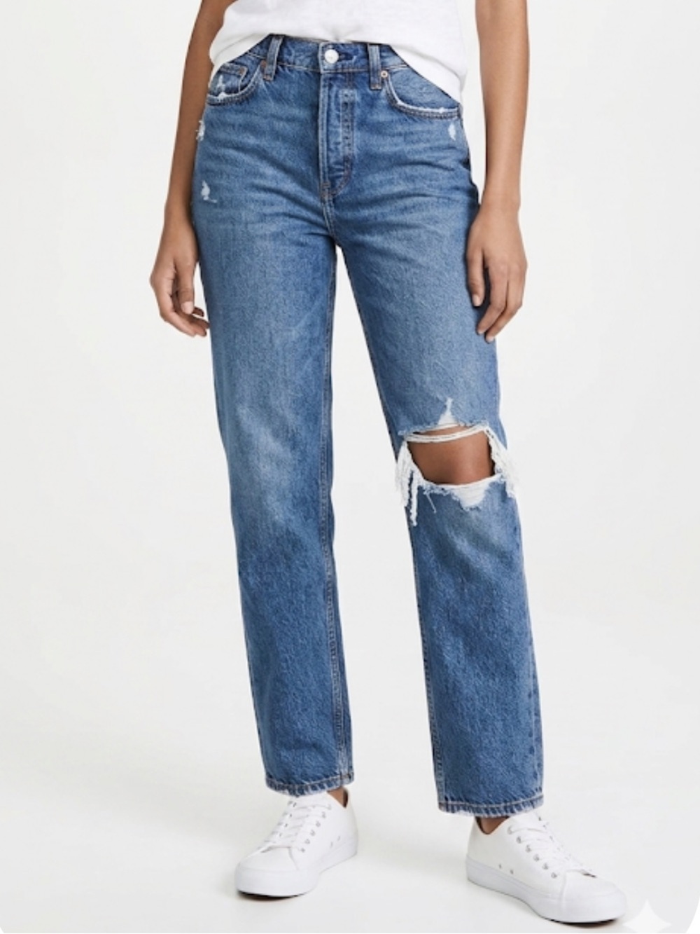 Abercrombie & Fitch Ankle‎ 90s Ultra High Rise Jeans size 6/28 Short